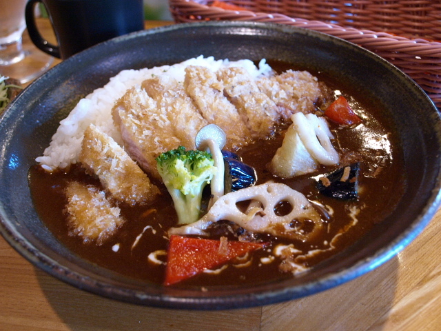 カフェ＆レストラン ひまわり　その４（ポークカツカレー）_d0153062_9391915.jpg