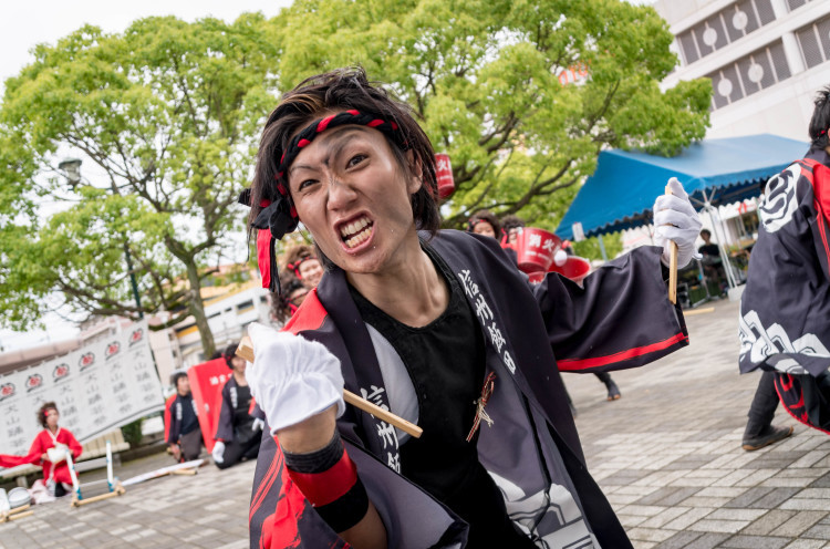 犬山踊芸祭2016　信州飯田RANGOKU_d0337380_00020925.jpg