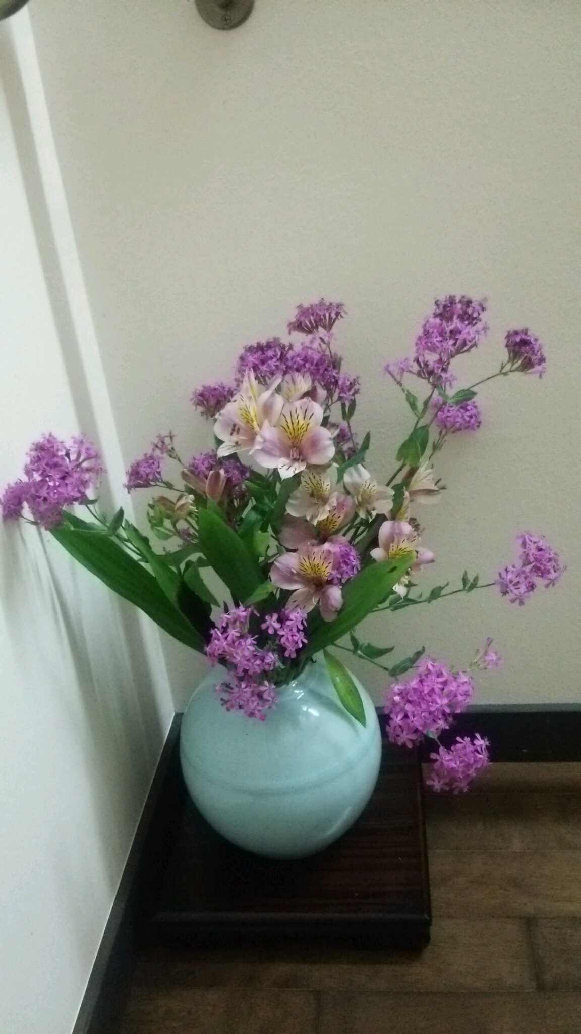 山の花を生ける！_c0213830_14201066.jpg