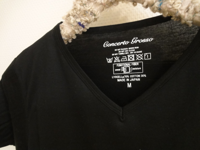 concerto grosso::汗染み防止Tシャツ _a0110932_17564714.jpg