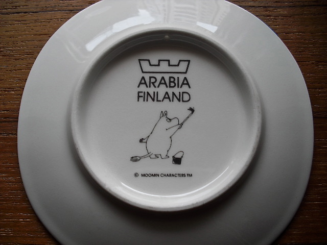 ARABIA \"Moomin Seriese\" Picture Plate_f0158009_6353255.jpg