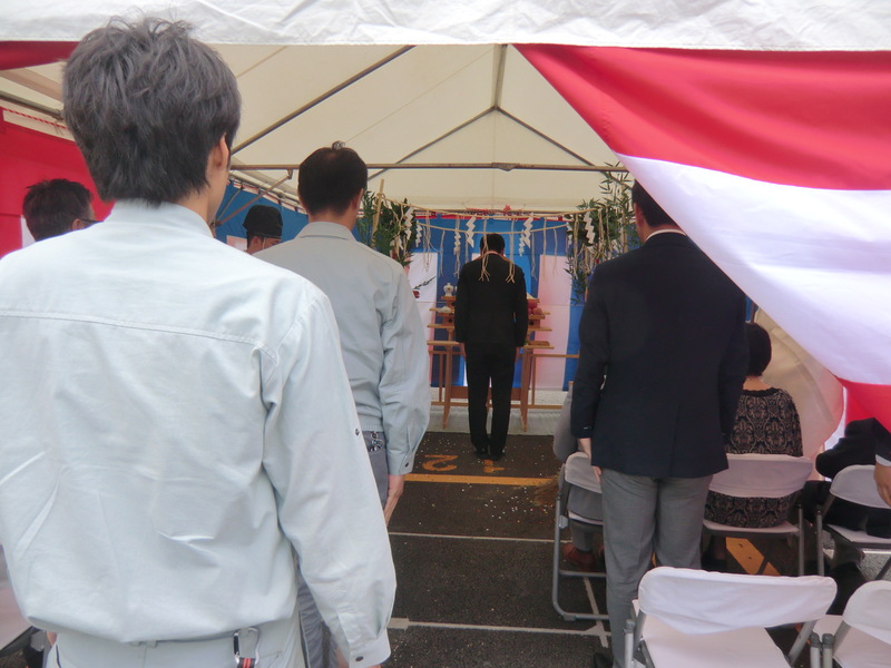 ■K様医院併用住宅新築工事■　#01地鎮祭_b0221218_13213341.jpg