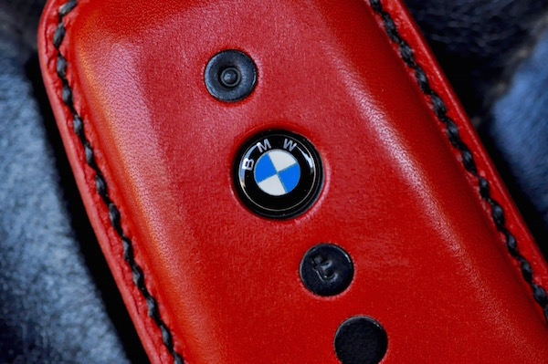 BMW leather key cover_b0172633_21113086.jpg