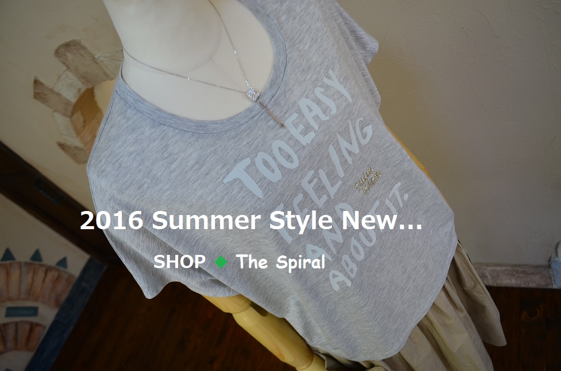 ”2016  Summer Style New... 6/10fri\"_d0153941_14562316.jpg