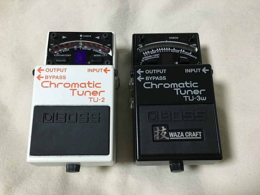 BOSS TU-2 MOD クロマチックチューナー　トゥルーバイパス TU-2 Chromatic Tuner（ペダルチューナー） │ BOSSマニア共和国