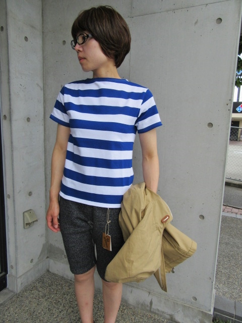 梅雨を吹き飛ばせ! St.James ・・・ OUESSANT WIDE BORDER S/S TEE!★!_d0152280_11482577.jpg