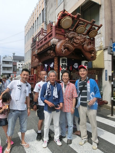 今年も参加させてもらった西仲町の山車の引き回し 吉原祇園祭2016_f0141310_6591162.jpg