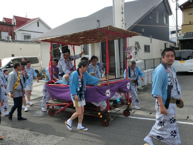 今年も参加させてもらった西仲町の山車の引き回し 吉原祇園祭2016_f0141310_6594348.jpg
