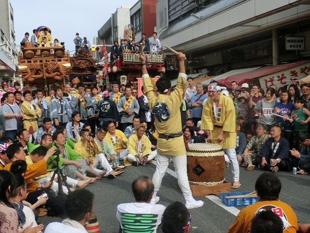 今年も参加させてもらった西仲町の山車の引き回し 吉原祇園祭2016_f0141310_6595453.jpg