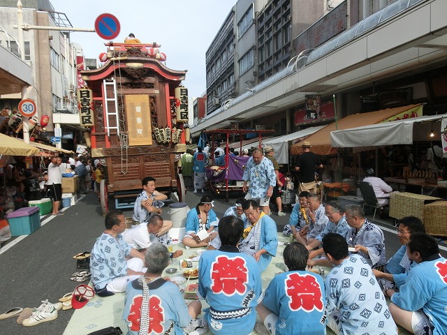 今年も参加させてもらった西仲町の山車の引き回し 吉原祇園祭2016_f0141310_701969.jpg
