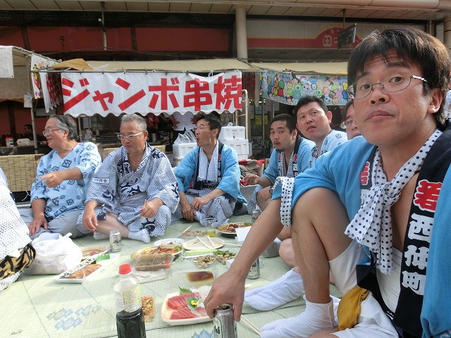 今年も参加させてもらった西仲町の山車の引き回し 吉原祇園祭2016_f0141310_703344.jpg