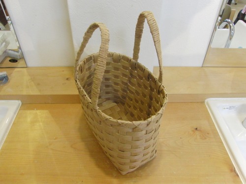 エコクラフト ~ 娘様のお買い物カゴ ~_e0222340_1527517.jpg