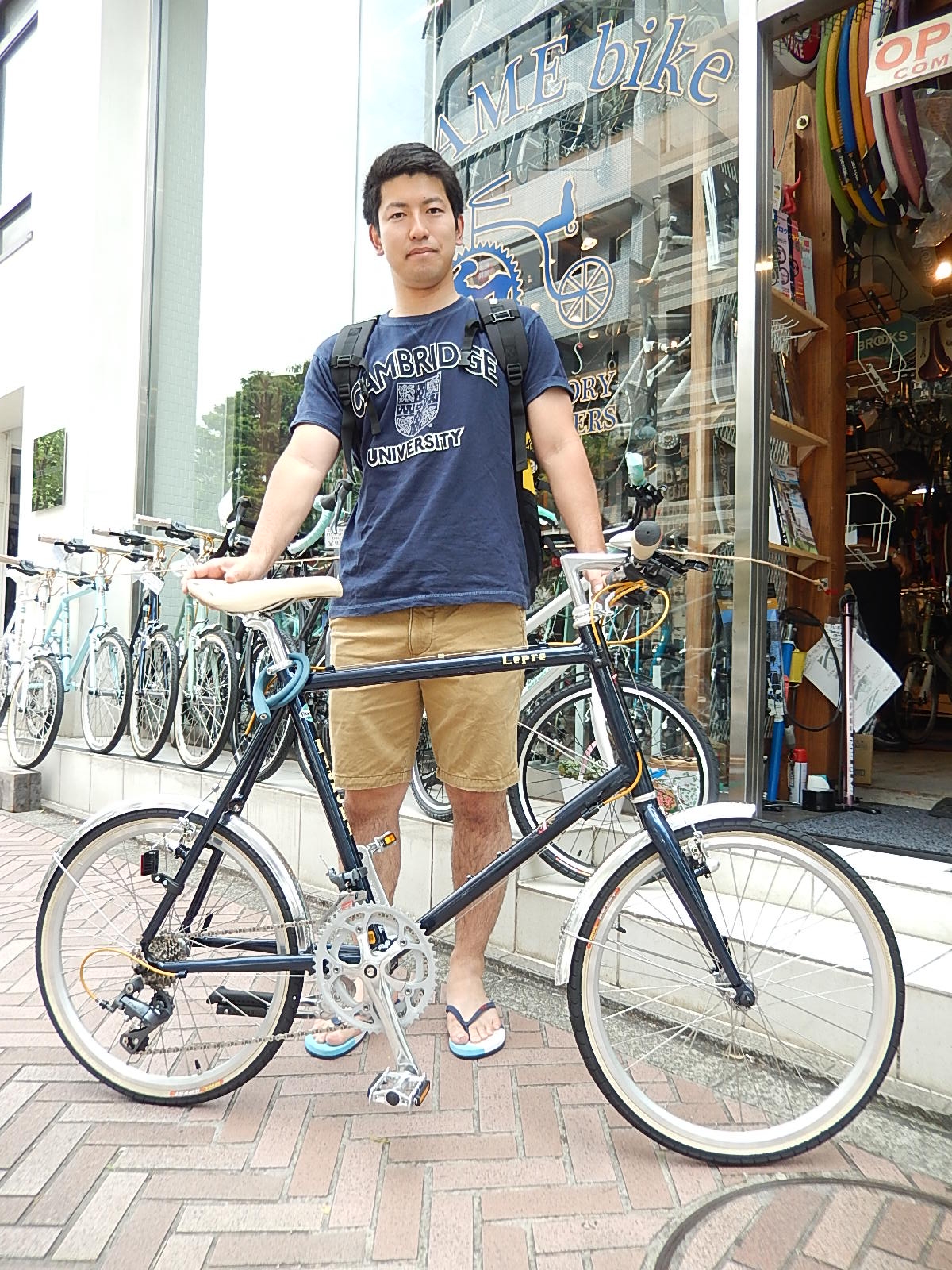 6月13日　渋谷　原宿　の自転車屋　FLAME bike前です_e0188759_1210976.jpg