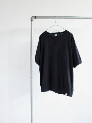 CAL CRU　S/S RAGLAN RIB POCKET TEE_b0139281_15522088.jpg