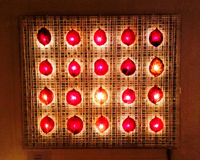 川村忠晴 植物 ライト 壁掛け 照明 ランプ クヌギ ドライフラワー