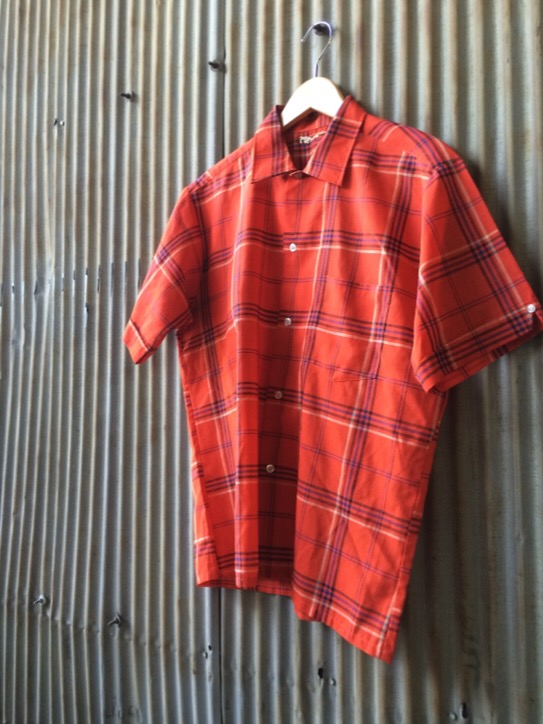 1960\'s〜1970\'s S/S CHECK SHIRTS ！！_e0313723_15382898.jpg