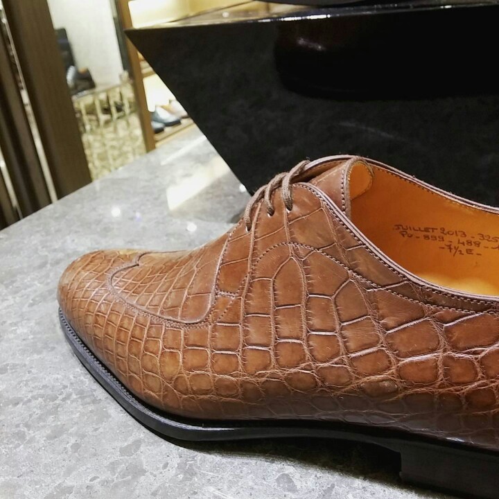J.M WESTON】100万円オーバー、JMウェストンのクロコは桁違いの J.M WESTON】100万円オーバー、JMウェストンのクロコは桁違いの