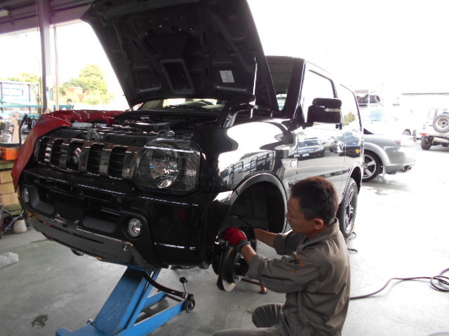 新車ご成約★ ジムニー ランドベンチャー 作製中(*´▽`)v_c0213517_11334008.jpg