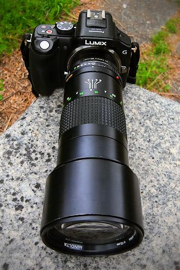 MINOLTA 300mm f4.5 LENSES