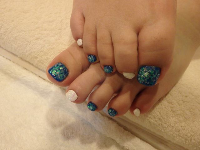 Bule Foot Nail _a0239065_16370904.jpg