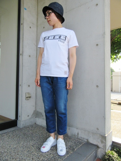 夏の大人の必須TEE★ FELCO PRINT TEE 。。。STYLE SAMPLE!♪!_d0152280_111447.jpg