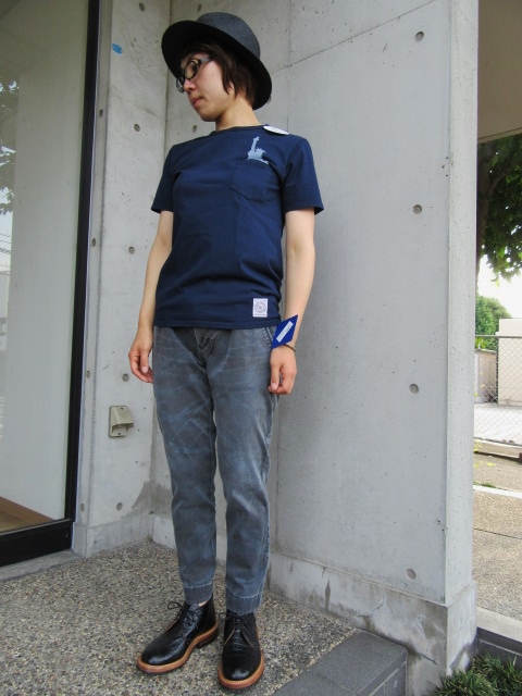 夏の大人の必須TEE★ FELCO PRINT TEE 。。。STYLE SAMPLE!♪!_d0152280_115737.jpg