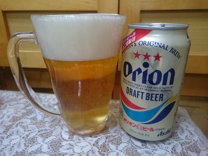 6/14夜勤明けのビールVol.283 オリオン生ビール & キリン 氷結 キウイ味_b0042308_12315847.jpg