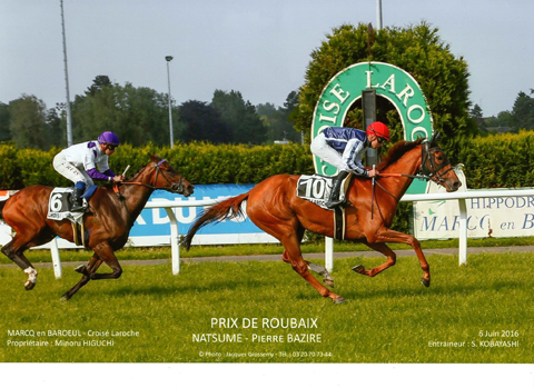フランス競馬「Natsume(ナツメ)初勝利!」_d0063314_12274957.jpg