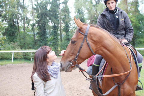 フランス競馬「Natsume(ナツメ)初勝利!」_d0063314_12502315.jpg