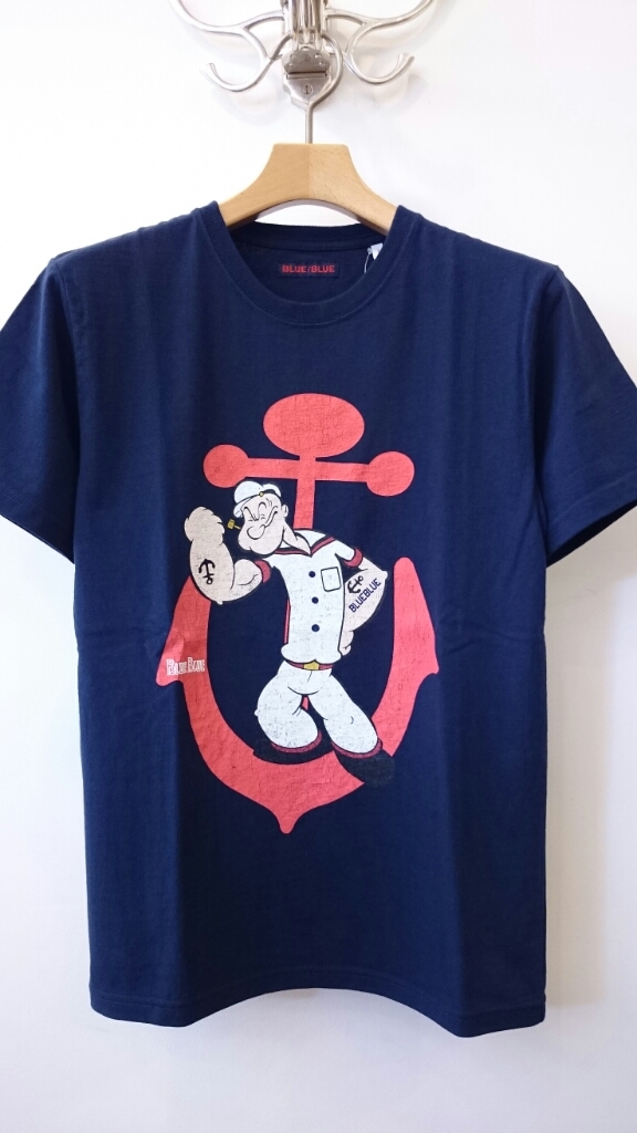 NEW!!! POPEYE×BLUE BLUE コラボS/S-T♡バンダナ♡_d0246157_13291151.jpg