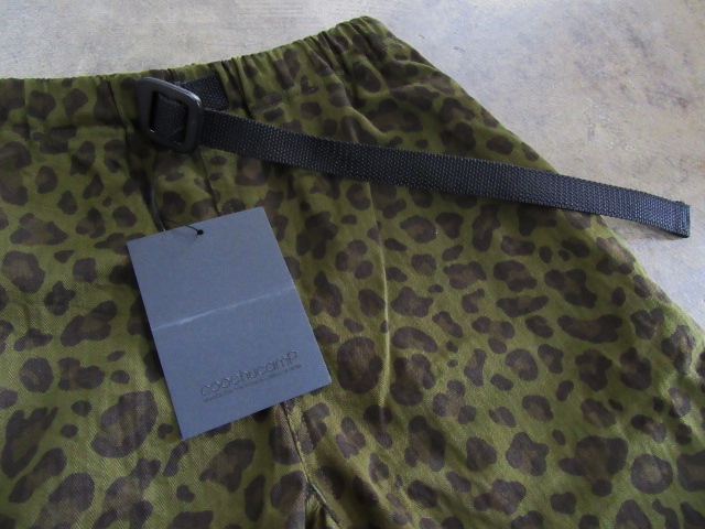 お初の入荷です★ COO CHU CAMP ・・・ Climbing SHORTS (LEOPARD柄・当店別注)!★!_d0152280_15172526.jpg