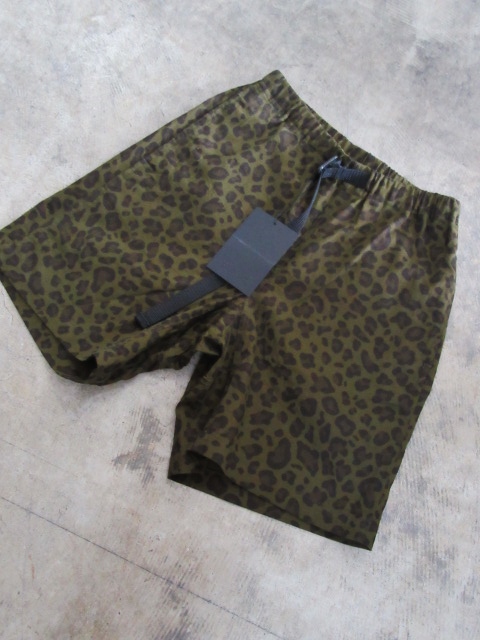 お初の入荷です★ COO CHU CAMP ・・・ Climbing SHORTS (LEOPARD柄・当店別注)!★!_d0152280_1518835.jpg