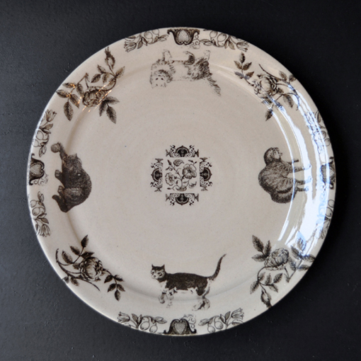 Bonne Soupe Cat Plate / hiruma Ikumi_d0193211_20303568.jpg