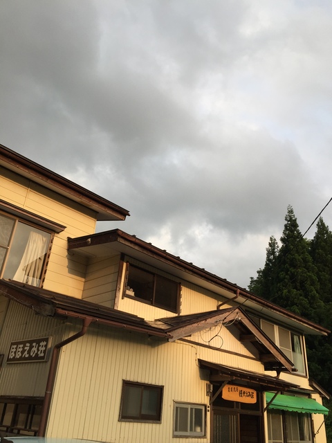 民宿のお料理とホタルの光_d0182179_1220110.jpg
