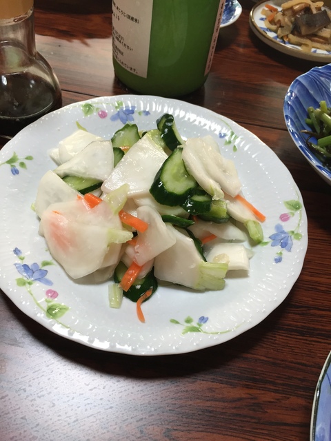 民宿のお料理とホタルの光_d0182179_19561129.jpg