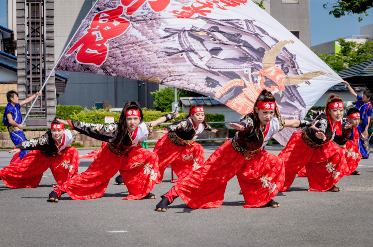 YOSAKOIソーラン日本海 彦根三十五万石大会2016　舞宇夢赤鬼_d0337380_23322913.jpg