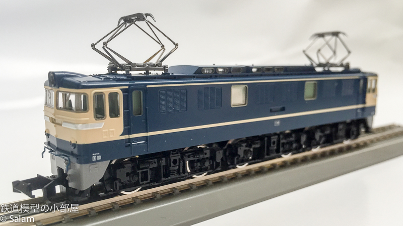 TOMIX 9168 EF60 500形 特急色 入線 : Salamの鉄道趣味ブログ