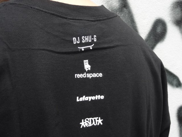 reed space x Lafayette x DJ SHU-G RUN THIS CITY TEE！！！_a0221253_20474843.jpg