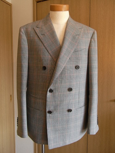 ~ウィンドウペン&グレンプレイド~ 格子柄のスーツたち 【Sartoria iwate】編_c0177259_21223131.jpg