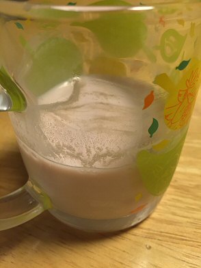 カルピス スムージー 牛乳で割って作るスムージー 割りと美味しい Chokoballcafe