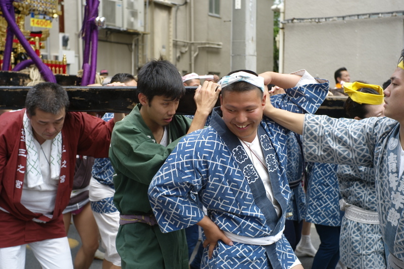 台東区松が谷　矢先稲荷神社例大祭２_b0352397_15002627.jpg