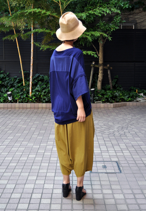 バンブーコットン サルエルパンツ / FACTORY_d0193211_17274581.jpg