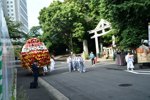 赤坂日枝神社 山王祭２０１６ フォト フレーム 四季折々