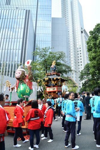 赤坂日枝神社 山王祭２０１６ フォト フレーム 四季折々