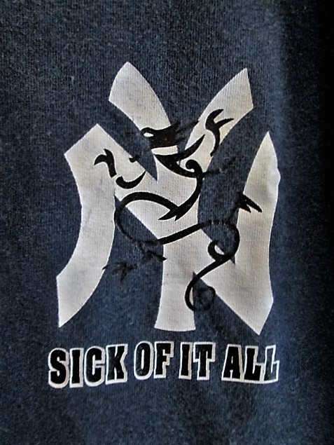 SICK OF IT ALL (シック・オブ・イット・オール)　Tシャツ_f0181819_16222124.jpg