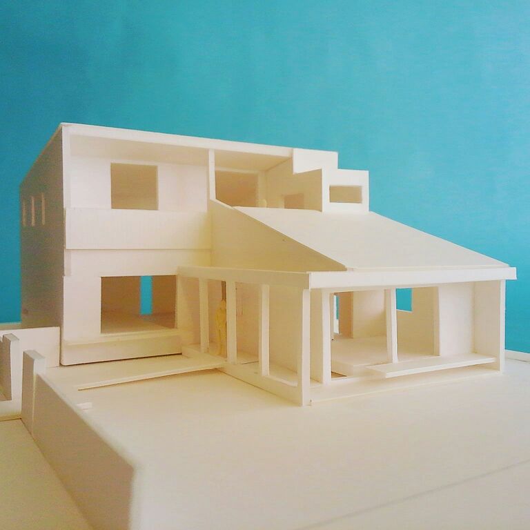 「明石の家」模型_f0230666_9503344.jpg