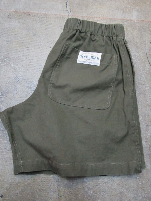 「BLUE BEAR」Military CLOTH SHORT PANTS ･･･ 奇跡の復活！★！_d0152280_1851256.jpg