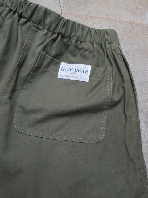 「BLUE BEAR」Military CLOTH SHORT PANTS ・・・ 奇跡の復活!★!_d0152280_185476.jpg