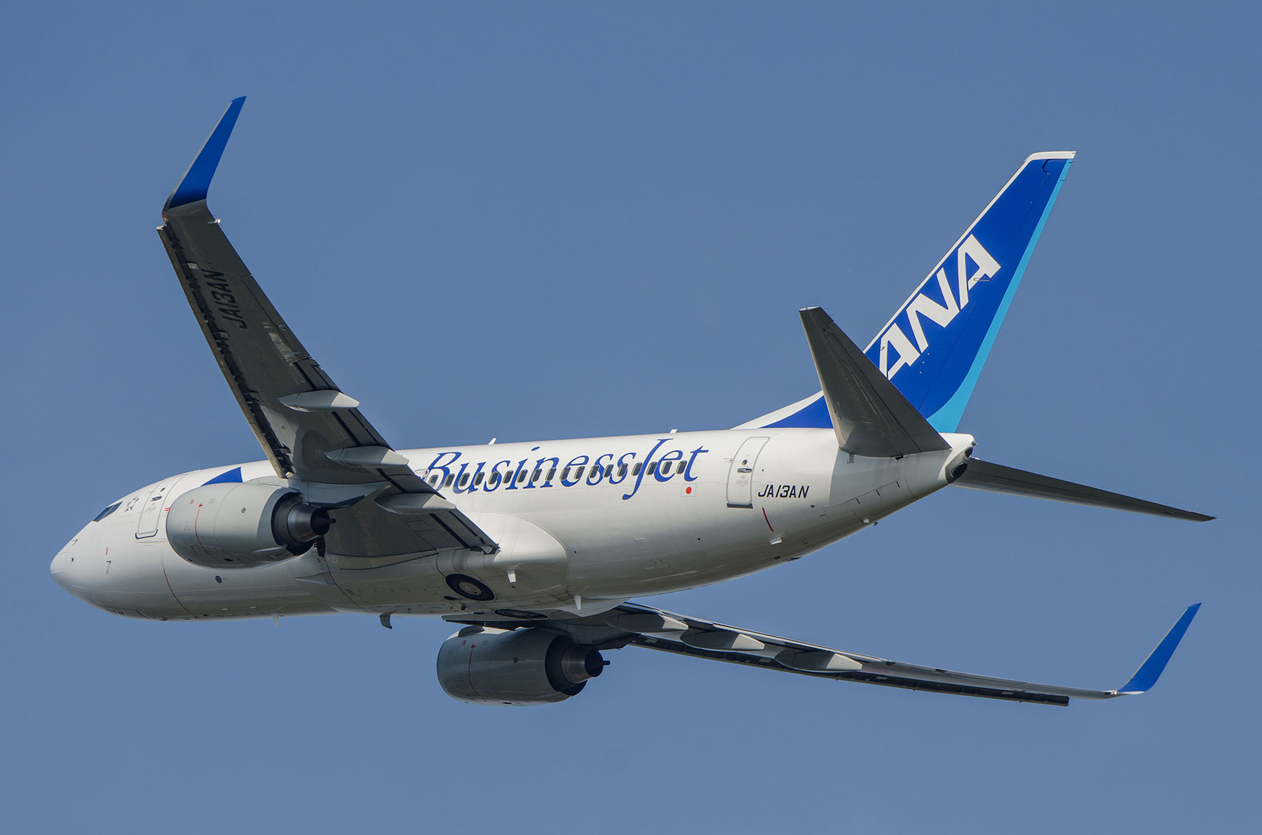 All Nippon Airways | Boeing 737-700ER | JA13AN | Tokyo Nar… | Flickr