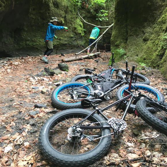 苔の回廊でfatbikeデビュー_b0260738_11510830.jpg